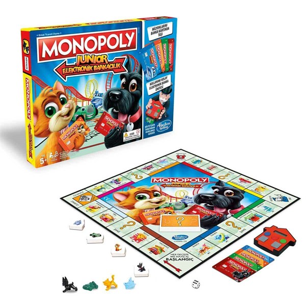 Monopoly Junior Elektronik Bankacılık E1842