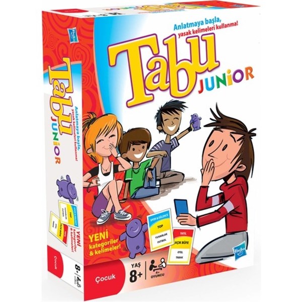 Hasbro Games Tabu Junior Kutu Oyunu