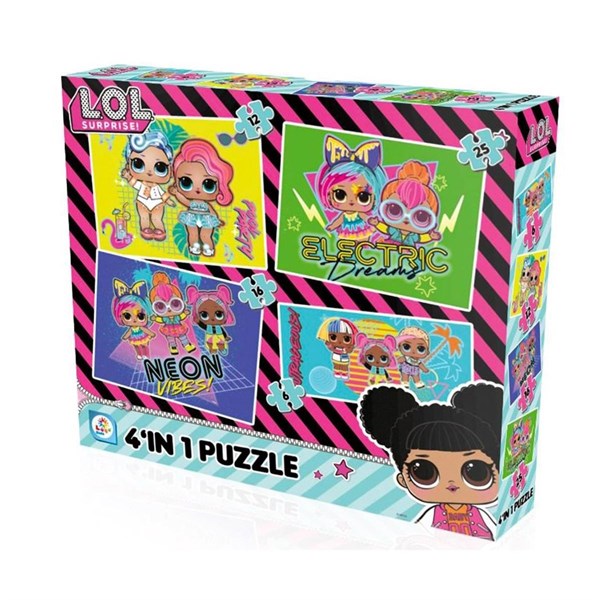 Lol 4in1 Puzzle Anaokul 7627