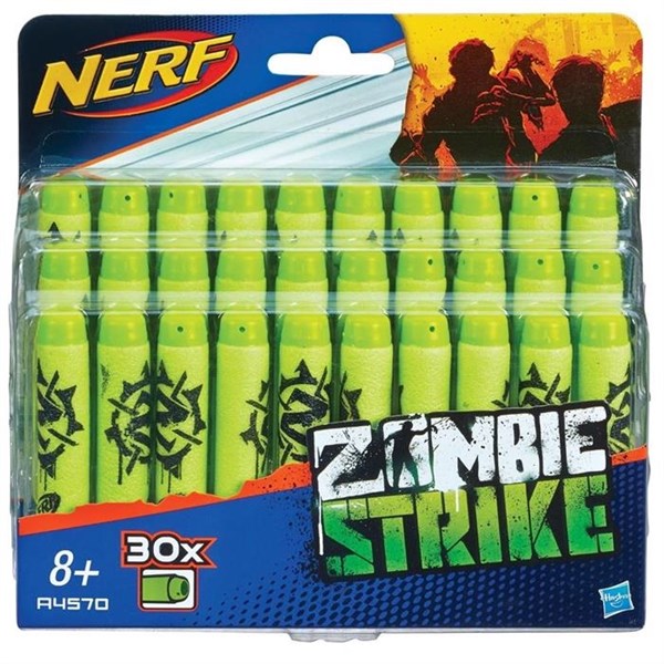 Nerf Zombie 30'Lu Yedek Paket