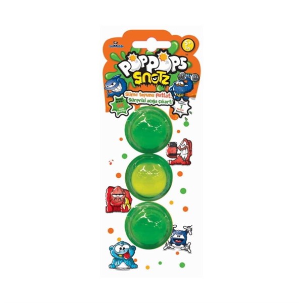 Samatlı Oyuncak Pop Pops Snotz 3'lü Paket
