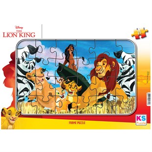 Lion King Frame 24 Parça Puzzle