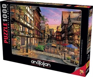 Anatolian Colmar Sokağı 1000 Parça PuzzleAnatolian Colmar Sokağı 1000 Parça Puzzle | Toptan Oyuncak Fiyatı