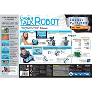 Clementoni Robotik Laboratuvarı - Cyber Talk Robot YENİ