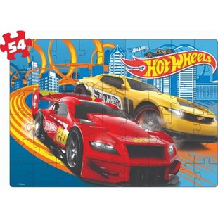 Dıytoy Hot Wheels 2 in 1 Puzzle
