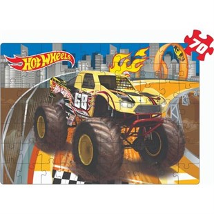 Dıytoy Hot Wheels 2 in 1 Puzzle