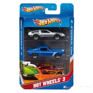 Hot Wheels 3'lü Üçlü Araba Seti